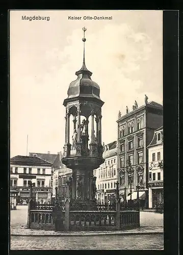 AK Magdeburg, Kaiser Otto-Denkmal