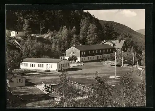 AK Schaderthal /Thür., Ferienheim des PCK Schwedt Kombinatsbetrieb Zeitz