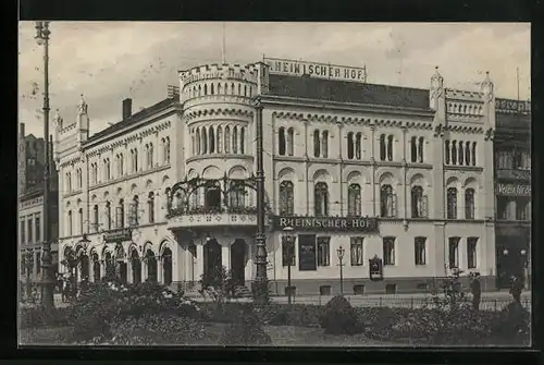 AK Hannover, Hotel Rheinischer Hof