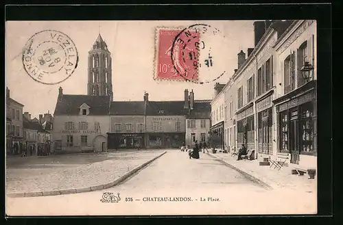 AK Chateau-Landon, La Place, Gendarmerie Nationale