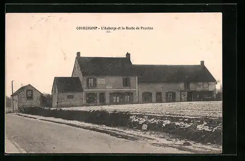 AK Courchamp, L`Auberge et la Route de Provins