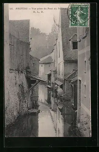 AK Provins, Vue prise du Pont au Poisson