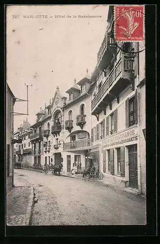 AK Marlotte, Hotel de la Renaissance