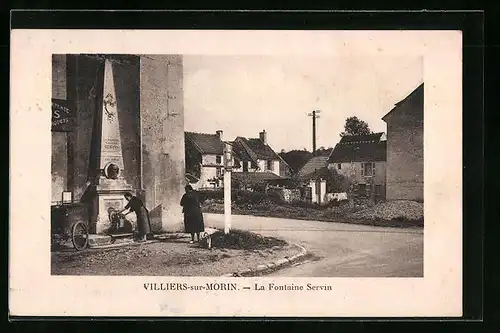 AK Villiers-sur-Morin, La Fontaine Servin
