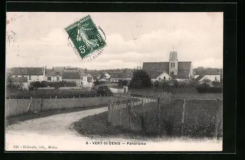 AK Vert-St-Denis, Panorama