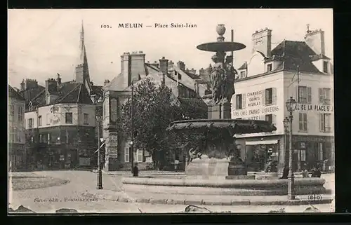 AK Melun, Place Saint-Jean