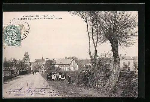 AK Pont-de-L'Arche, Route de Louviers