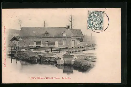 AK Perriers-sur-Andelle, Le Moulin