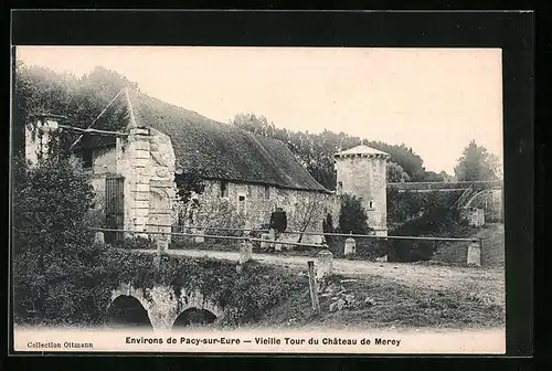 AK Pacy-sur-Eure, Vieille Tour du Chateau de Merey