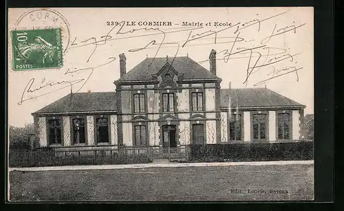AK Le Cormier, Mairie et Ecole