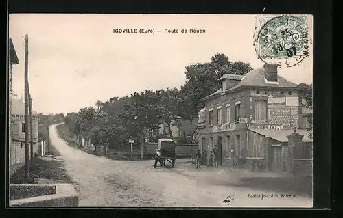 AK Igoville, Route de Rouen
