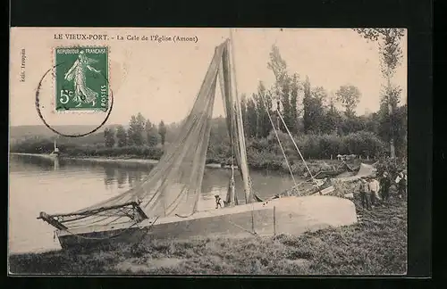 AK Le Vieux-Port, La Cale de l'Eglise
