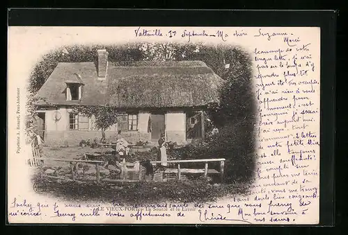 AK Le Vieux-Port, La Source et le Lavoir