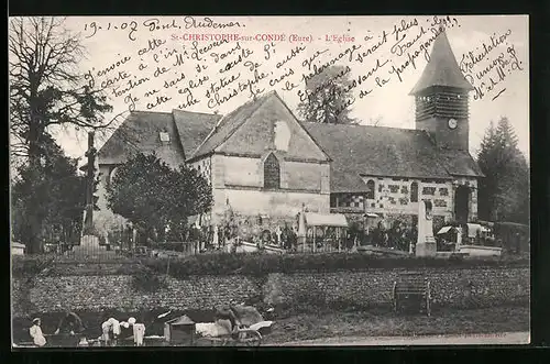 AK St-Christophe-sur-Conde, L'Eglise