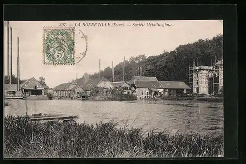 AK La Bonneville, Societe Metallurgique