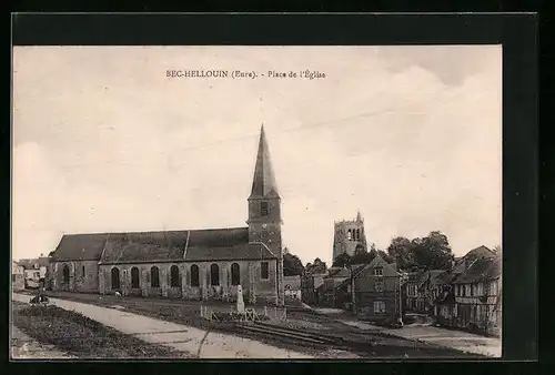 AK Bec-Hellouin, Place de l`Eglise