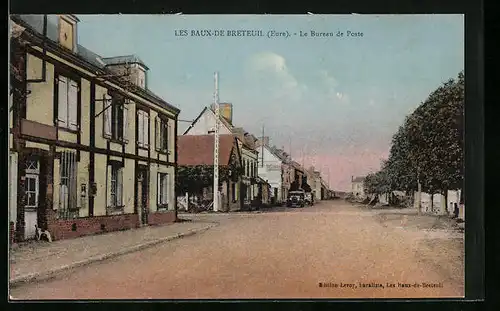 AK Les Baux-de-Breteuil, Le Bureau de Poste