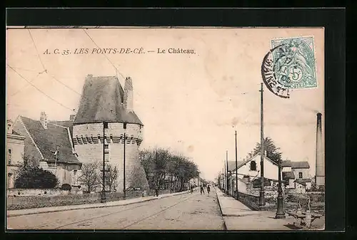 AK Les Ponts-de-Cé, Le Chateau