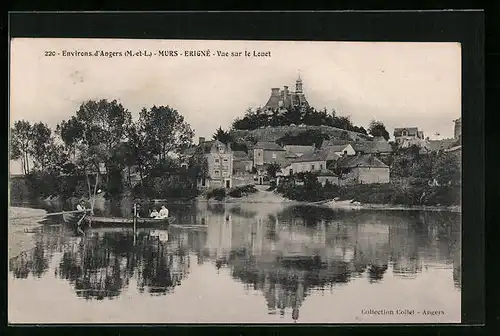 AK Murs-Érigné, Vue sur le Louet