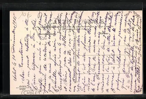 AK Cholet, La Moine au Vieux Pont