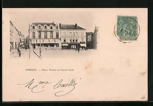 AK Cholet, Place Travot et Grand Café