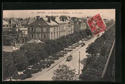 AK Angers, Le Boulevard de Saumur