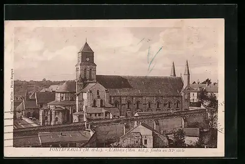 AK Fontevrault, L`Abbaye, fondée au XIe siècle