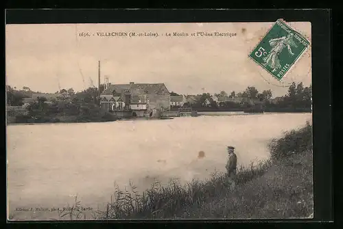 AK Villechien, Le Moulin et l'Usine Electrique