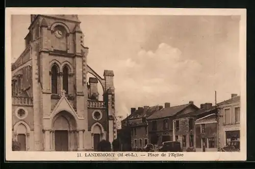AK Landemont, Place de l'Eglise