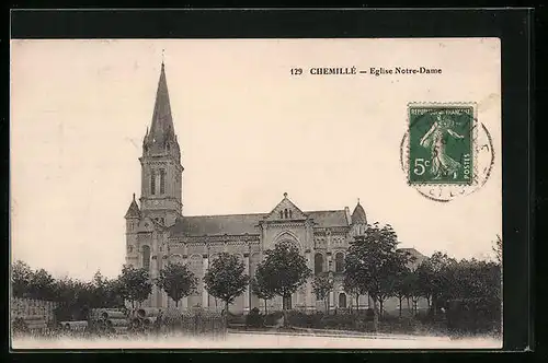 AK Chemillé, Eglise Notre-Dame