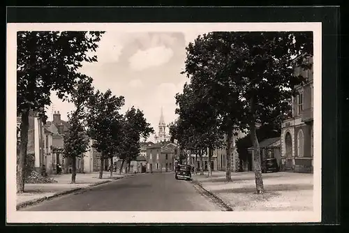 AK Chemillé, Strassenpartie des Ortes