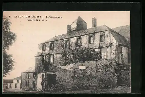 AK Les Gardes, La Communauté, Construite en 1617