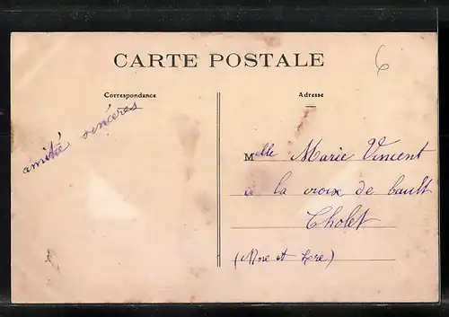 AK Cholet, Ansicht einzelner Gebäude