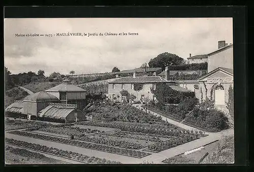 AK Maulévrier, le Jardin du Chateau et les Serres