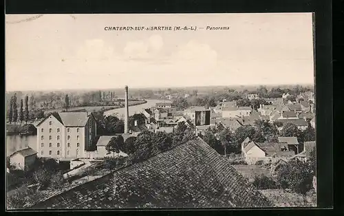 AK Chateauneuf-sur-Sarthe, Panorama