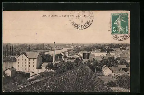 AK Chateauneuf-sur-Sarthe, Panorama