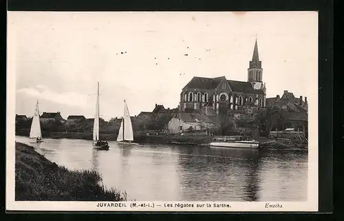 AK Juvardeil, Les régates sur la Sarthe