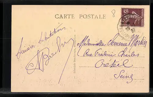 AK Beaupréau, Vue Générale prise du Patronage