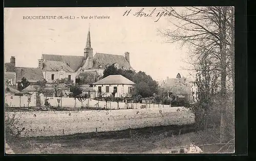 AK Bouchemaine, Vue de l`arrivée