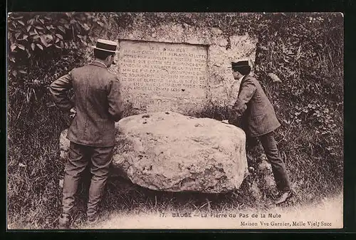 AK Baugé, La Pierre du Pas de la Mule