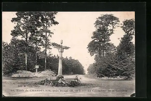 AK Chandelais, Forêt, Le Carrefour de la Colonne