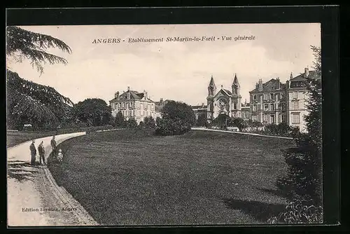 AK Angers, Etablissement St-Martin-la-Forêt, Vue générale