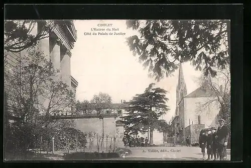 AK Cholet, L`Entrée du Mail, Côté du Palais de Justice
