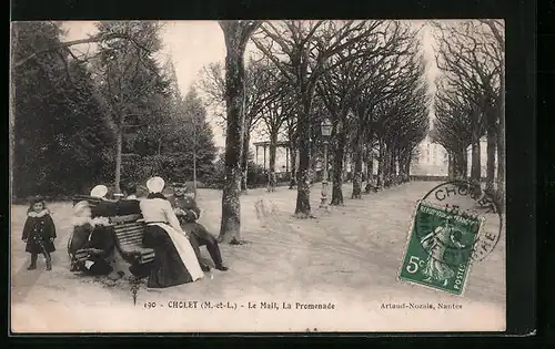 AK Cholet, Le Mail, La Promenade