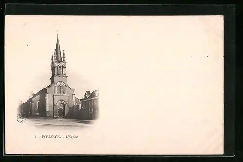 AK Pouancé, L`Eglise