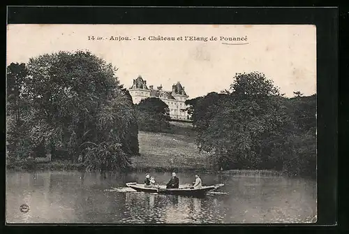 AK Pouancé, Le Château et l`Etang