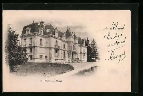 AK Ombrée d`Anjou, Château de Dangé