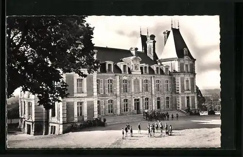 AK Tiercé, Le Château Facade postérieure