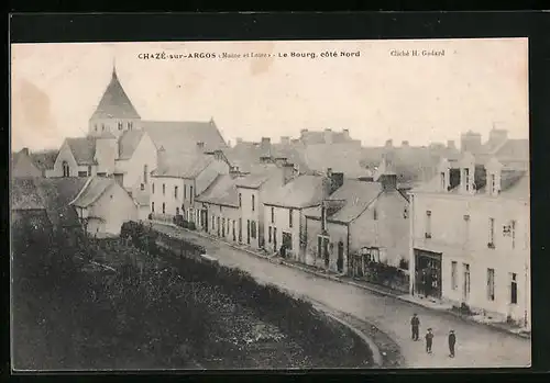 AK Chazé-sur-Argos, Le Bourg, Côté Nord