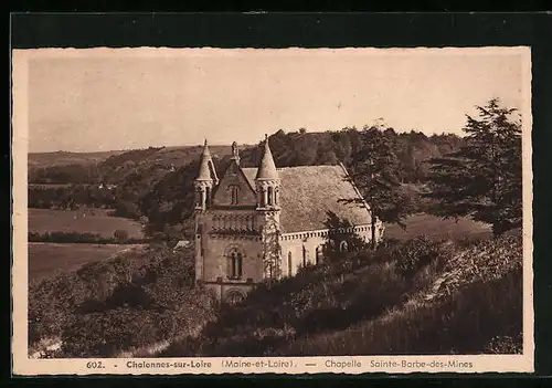 AK Chalonnes-sur-Loire, Chapelle Sainte-Barbe-des-Mines